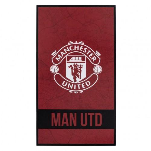 Manchester United FC Identity Crest Beach Towel