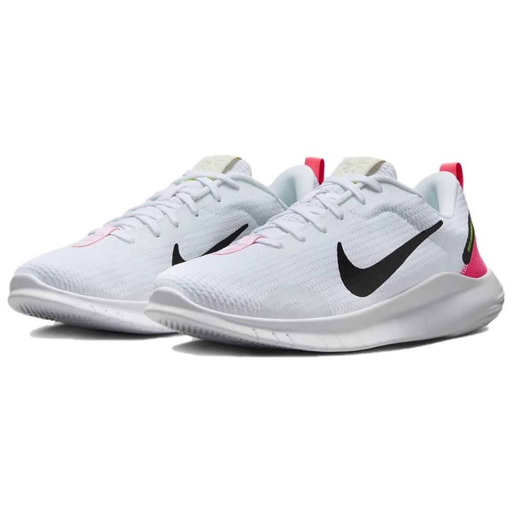(WMNS) Nike Flex Experience Run 12 'White Hot Punch Black' Women's DV0746-102