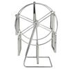 Metal Rotating Wheel Picture Photo Frame Wedding Photography Studio Decor for 5x3.5in Photo