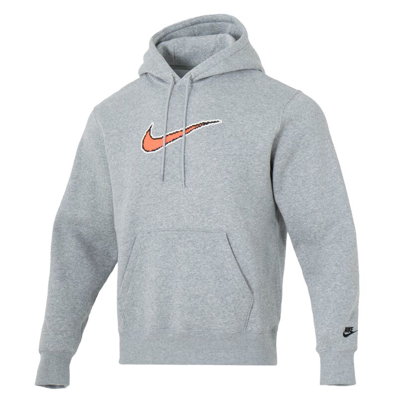 Nike M CLUB BB HDY NEO VRSTY Fleece Hoodie Grey HV0855-063 L