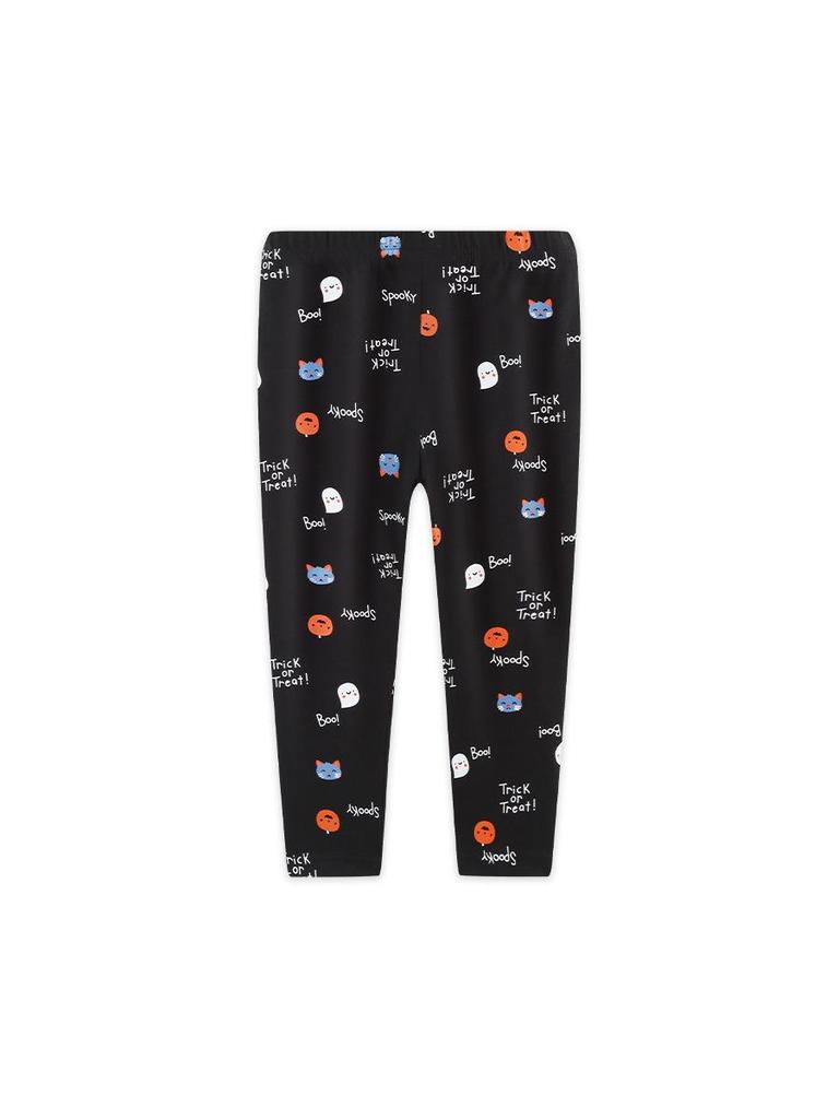 25 New Autumn Girls' Leggings: European & American Style Cute Print Long Pants for Kids