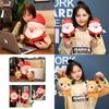 Soft And Adorable 20cm Santa Deer Plush Toy For Christmas Holiday Gifts