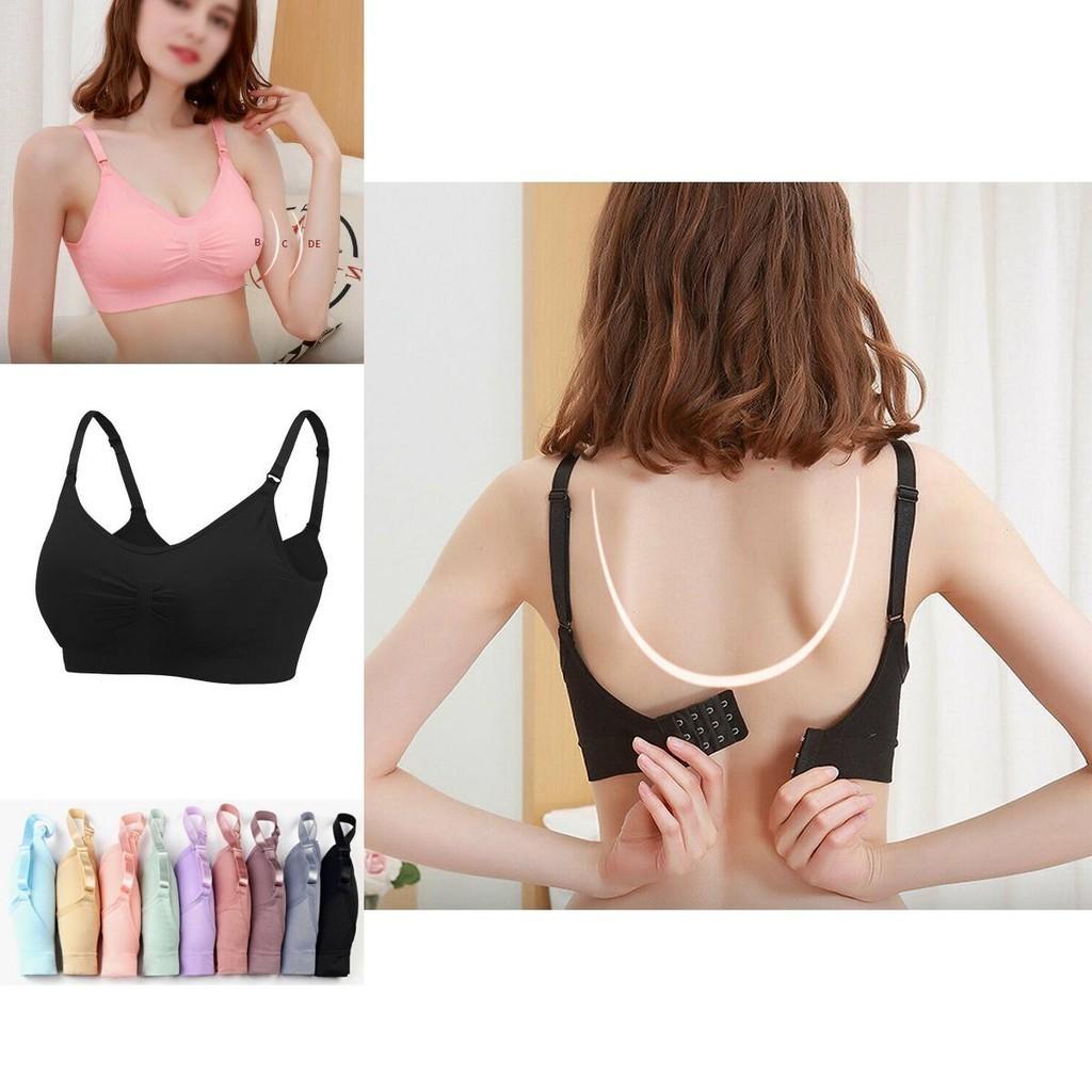 Seamless Maternity Nursing Bra Ultra-smooth And Soft Wirefree Breastfeeding Lingerie For Comfort
