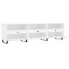 TV Cabinet White 150 x 30 x 44.5 cm Engineered Wood