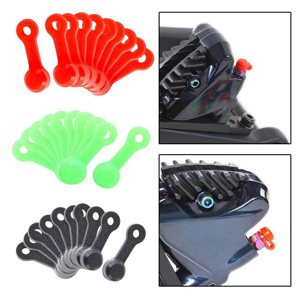Rubber Brake Bleed Nipple Caps for Bike Brake Pad Dust Protection Universal Mountain Road Use