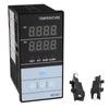 SSR Output PID Thermostat Temperature Controller ℃/℉ Fit for Universal Thermocouple Pt100 RTD Waterproof MC401 85-265VAC