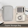 Double Layer Digital Storage Bag Large Capacity Hard Drive Bag Cable Organizer Pouch  Unisex