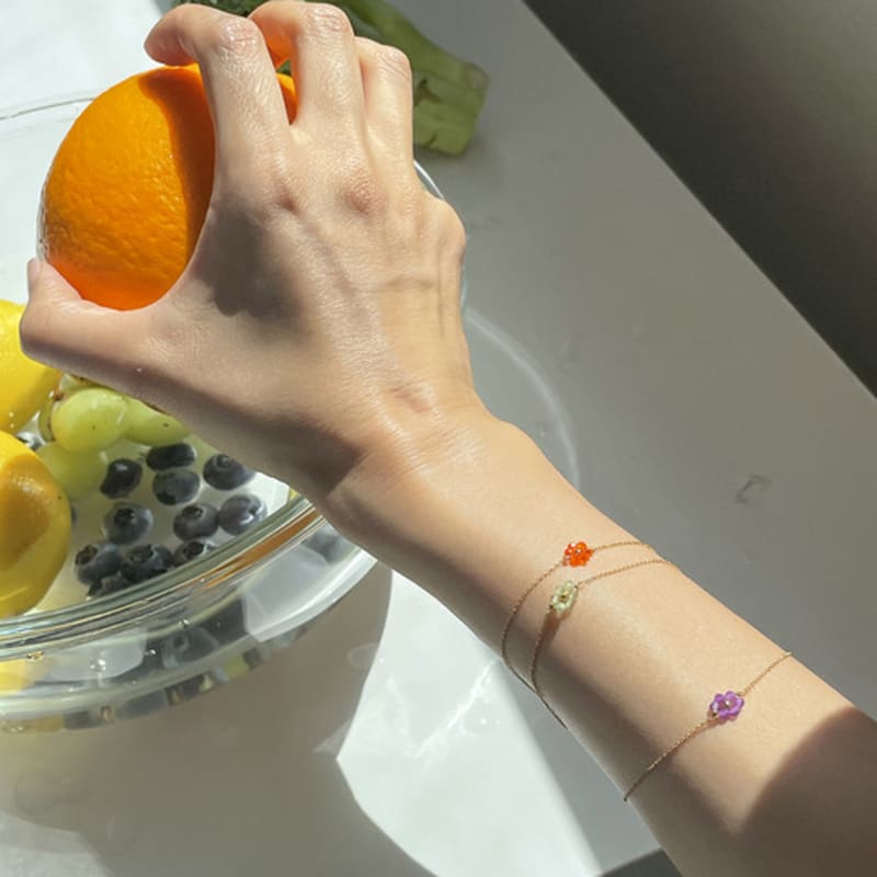 Primaute FLOWER BEAD BRACELET (11colors)