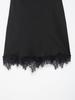 Women's Autumn Pure Desire Lace Trim Spaghetti Strap Dress