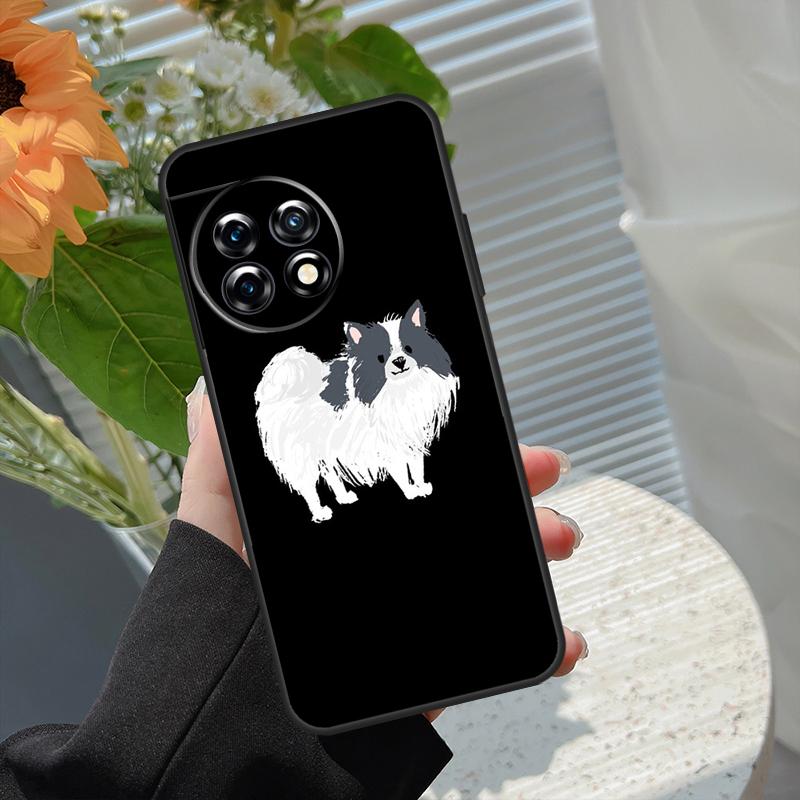 

Pomeranian Dog Case For OnePlus 15 15R 13 13T 13R 12 12R 11 10 10R 10T 8T Nord 5 CE 4 2 3 Lite N20 N30 Cover OnePlus 15