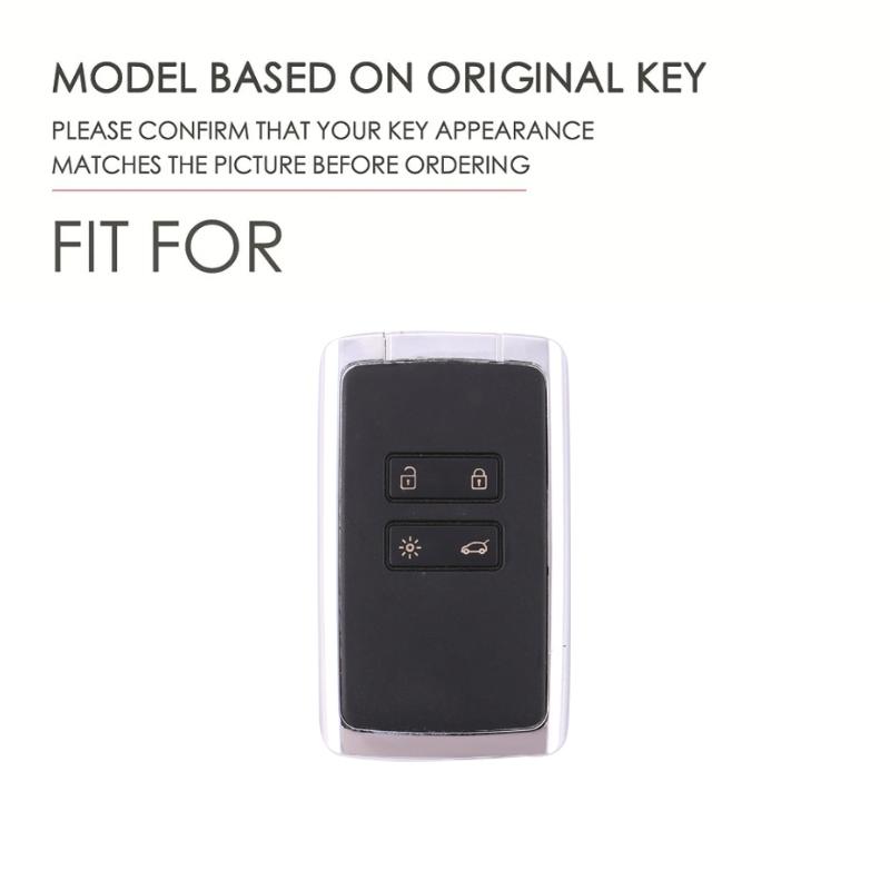 Silver Tpu Auto Key Fob Cover Case Fit For Renault Captur Koleos Kadjar Zoe Arkana Espace Clio Megane Grand Scenic Sandero Dacia Duster