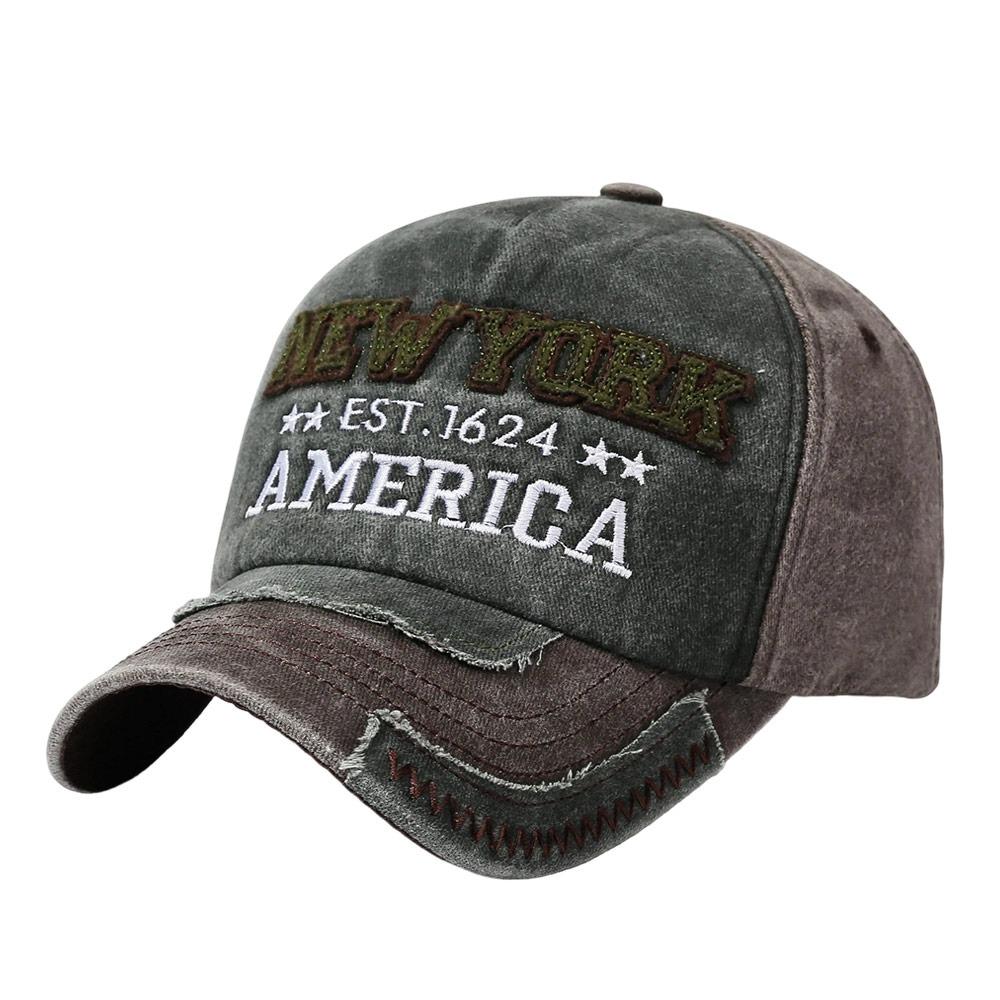 Hip Hop Sun Hat Breathable Snapback Hat Casual Dad Hat for Men Women зелёный