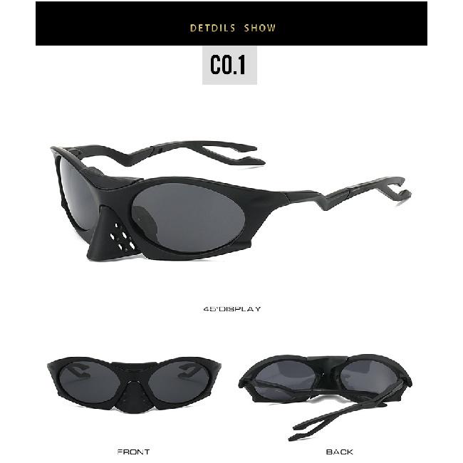 Outdoor sports cycling polarized sunglasses, trendy and retro style, suitable for travel and driving