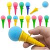 12 Stück Mini bunte Eiscreme Schaumstoffball Werfer Katapult Spielzeug Streich Spaß Geburtstagsparty Geschenk für Kinder Jungen Mädchen Party Mitgebsel