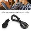 Black Wired Microphone Mini Amplified Microphone Durable Clip Microphone  Reporter