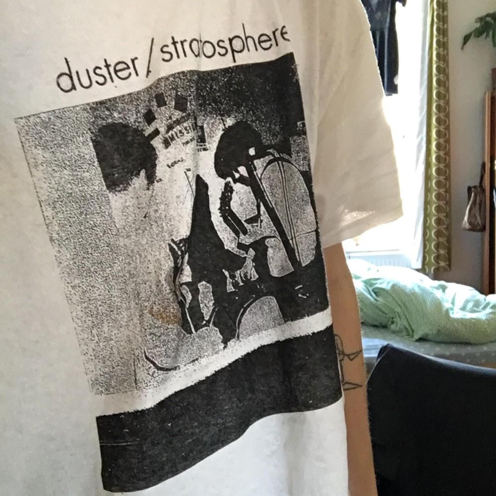 Футболка Duster Stratosphere Band Белая Хлопковая с коротким рукавом Унисекс VN0574 Унисекс Футболка S