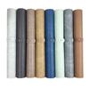 Large PU Leather Placemat Mouse Pad Double-Sided Desk Mat Faux Leather Texture for Office Study Writing Desk