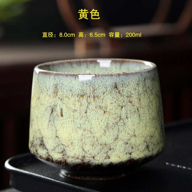 Ceramic Cup, Retro Coarse Pottery Coffee Cup, Personal Home Drinking Water, Single Cup, Siege Stove Tea Cup