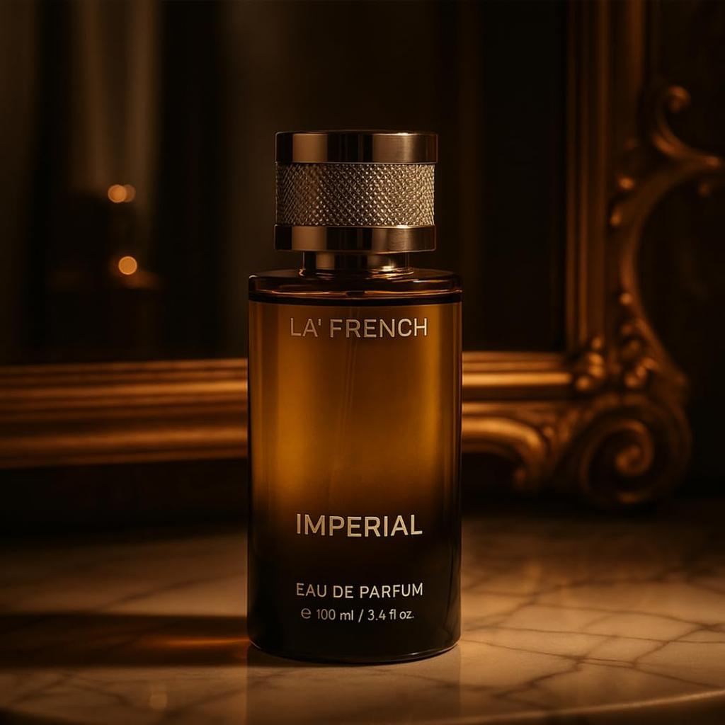 La French Imperial Eau De Parfum – 100ml | Dlouhotrvající Unisex Parfém pro Muže a Ženy | Luxusní Výrazná Vůně | Ideální pro Všechny Příležitosti |