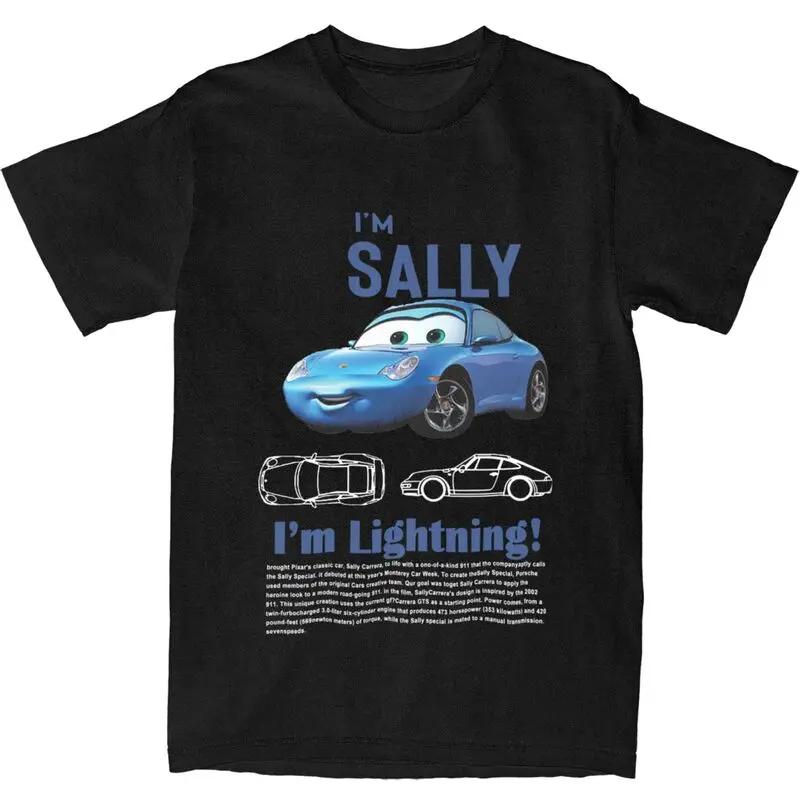 Lustiges Sally Ich bin Lightning Auto Outfit T-Shirt für Männer Frauen Mcqueen T-Shirt Baumwolle Neuankömmling Kleidung Liebe Geschenk für Paar