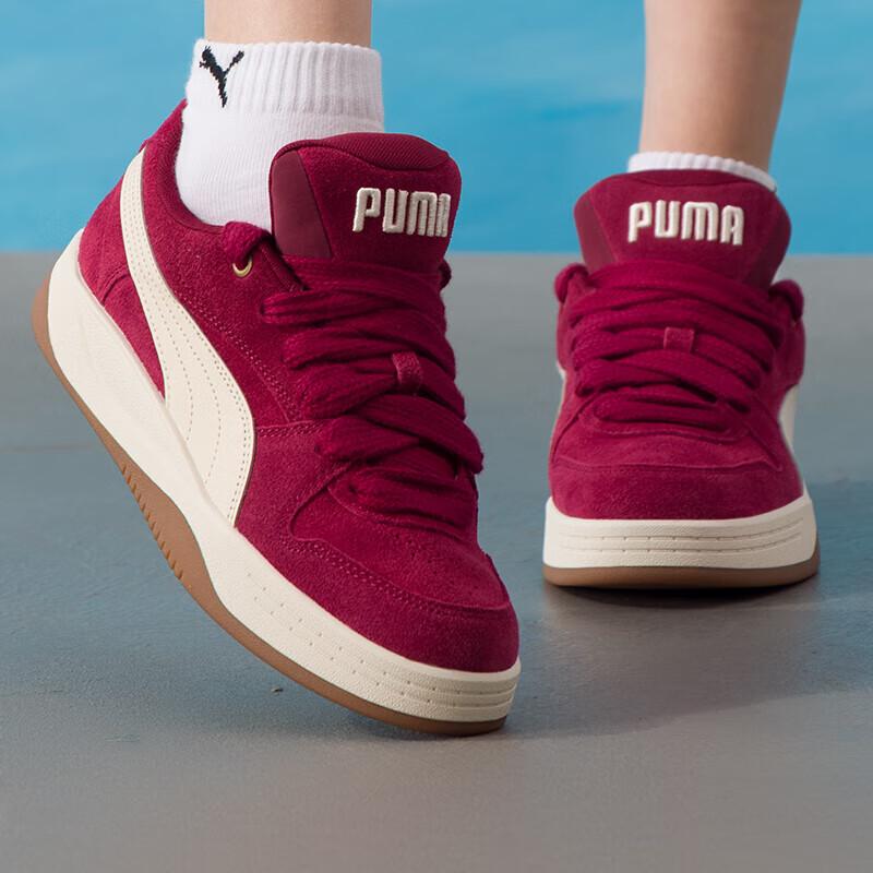 Женские низкие кеды PUMA для любого сезона, красные 5.5