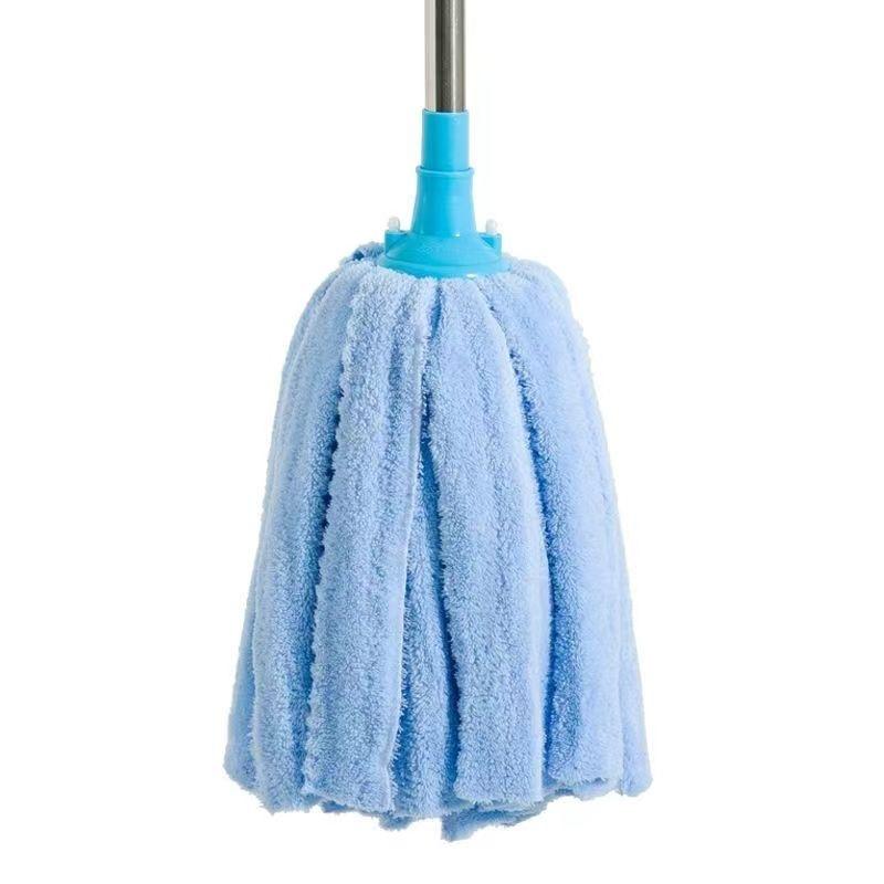 Univerzální mopová hlavice absorbující vodu pro dřevěné a dlážděné podlahy - Líný staromódní design