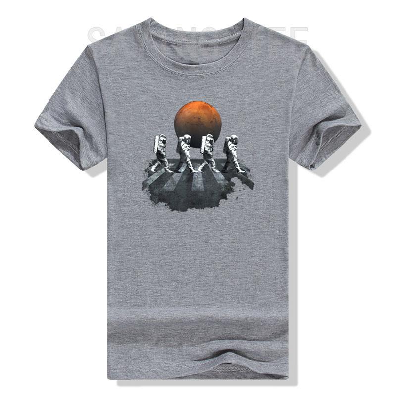 Astronauti Při Chůzi Ve Vesmíru Obsazují Mars Tričko Vtipné Astronaut Astronom Vědci Grafické Tričko Topy Milovník Vesmíru Oblečení