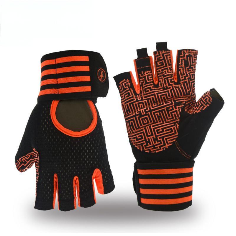 Muqingqing MK100-1 Half-Finger Weightlifting Gloves