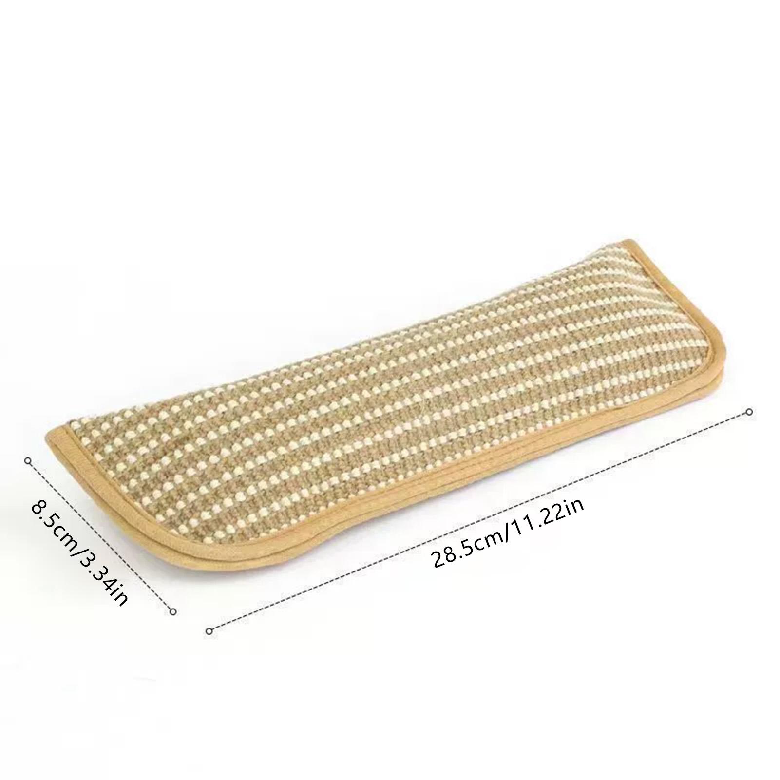 Cat Pillow Chew Toy For Cats Durable Hemp Scratching Pad Teeth Cleaning Interactive Cat Toy For Boredom Relief Teething Toy