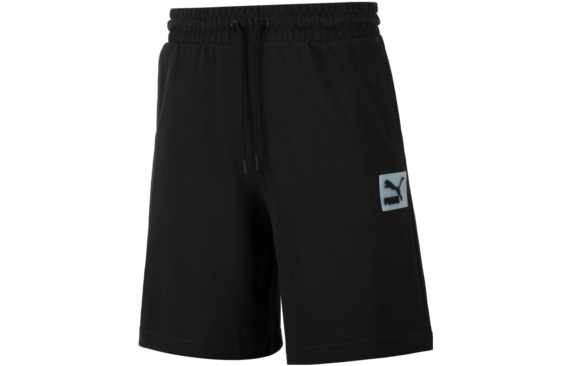 PUMA Casual Shorts Unisex Black Moderate 622145-01 L