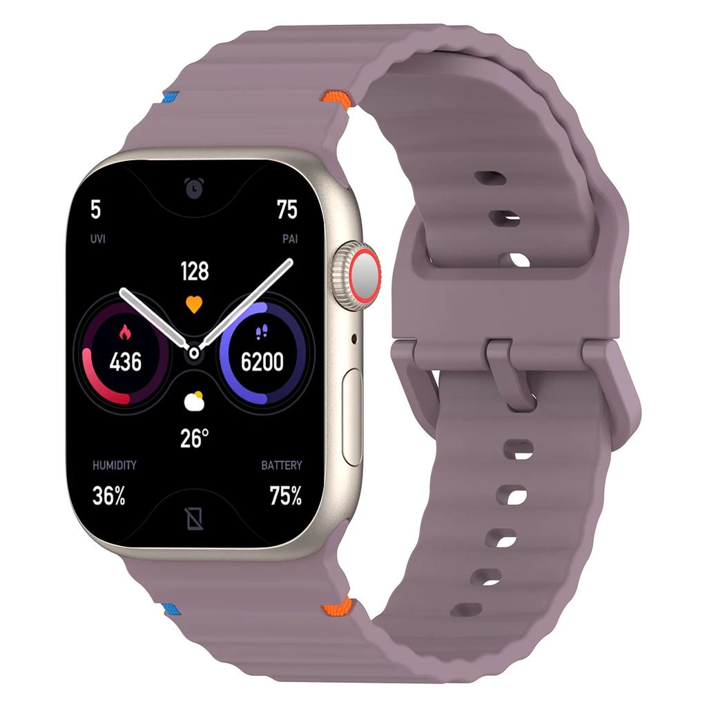 Silikonarmband für Apple Watch Ultra Band 49mm 46mm 45mm 42mm 44mm 40mm 41mm Armband Gürtel iWatch Serie 10 9 8 6 7 5 SE