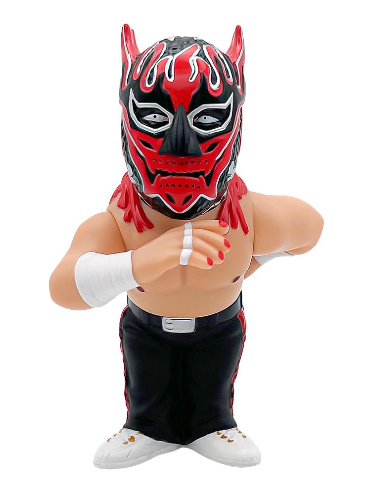 16directions New Japan 16d Soft Vinyl Collection 020 New Japan El Desperado Soft Vinyl Painted Movable Figure Pro-Wrestling Pro-Wrestling [Red