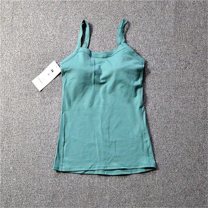 

Женский облегающий жилет для йоги, быстросохнущий, с нагрудными подушечками, топ для тренировок, спортивная одежда, майка с открытой спиной, сексуальный оранжевый Army Green L