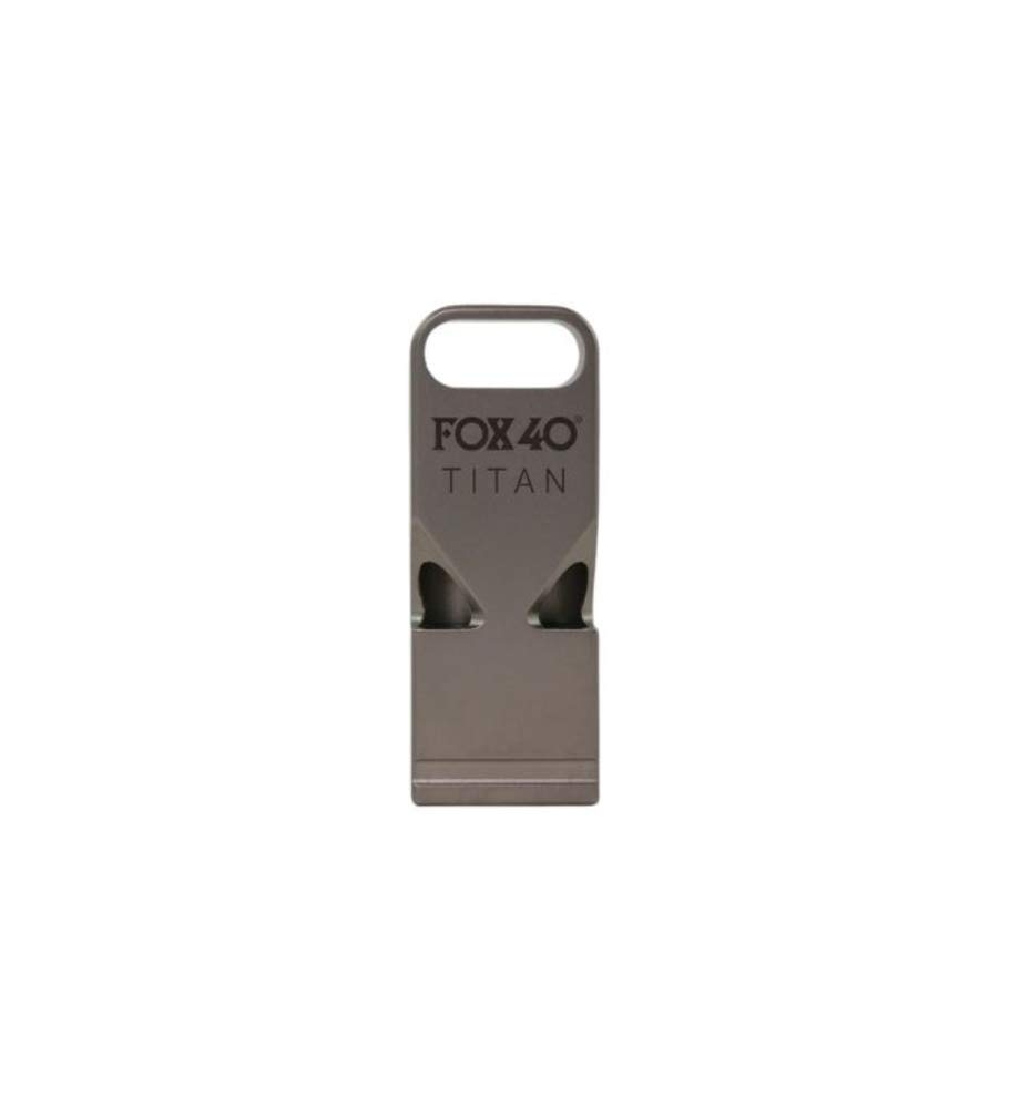 

Fox 40 Titan Premium Dual Tone Titanium Whistle Titanium -