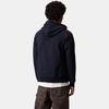 Carhartt WIP SS24 Hooded Chase Jacket Zipper Logo Embroidered Raglan Long Sleeve Jacket Men jackets Navy-Blue I033664-00H-XX
