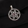 Natural Ametrine Gemstone 925 Sterling Silver Jewelry Handmade Boho Pendant1.48" CP-29-24