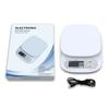 Digital Kitchen Scale 7kg/1g 3kg/0.1g Electronic Scales with LCD Battery/Rechargeable Food Scale Balance Weighing Baking Tools