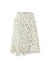 2025 Autumn/Winter European & American Ruffle Polka Dot Maxi Skirt for Women