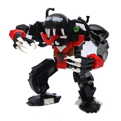 Совместим с Lego Fit Супергерой Веном Меха Человек-паук Минифигурка Детские строительные блоки Головоломки Сборка Игрушки