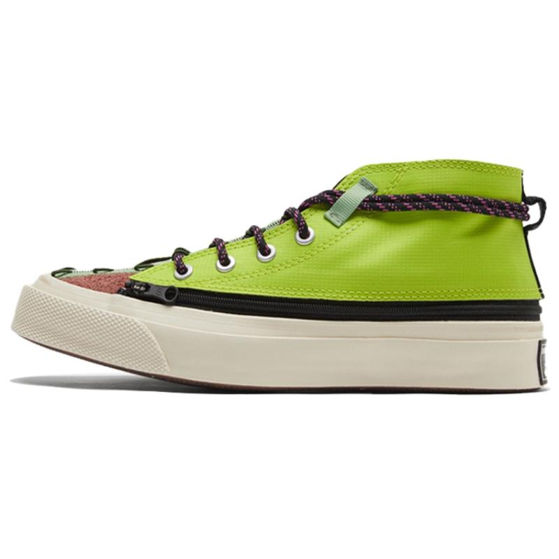 

Converse Chuck Taylor Deck Star Functional Trend Non-slip Mid-Top Board Shoes Unisex Yellow and White 44