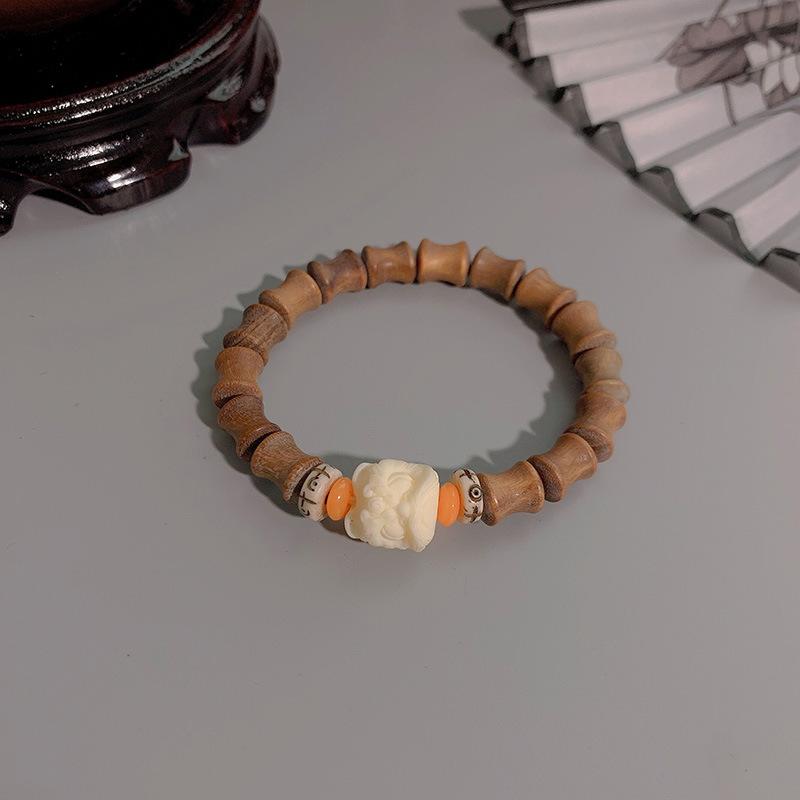 JYL TS Bracelet  Geometric Irregular Style Channels Uniqueness & Luck lion awakening пастельный желтый
