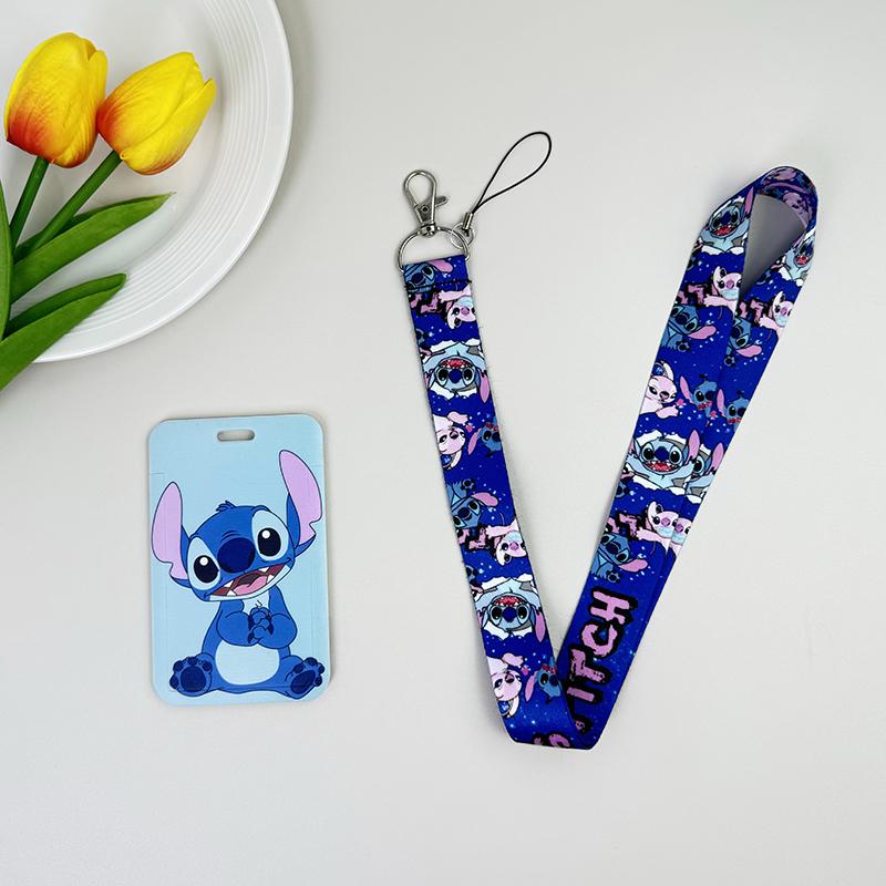 Anime Lanyards Keychain Animated Mobile Phone ID Card Pass Hang Rope DIY Jewelry Accessories