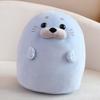 Plush Round Seal Toy Animal Stuffed Doll Cartoon Bedroom Decoration Gift Kids