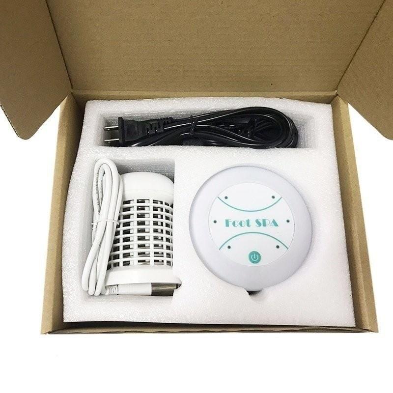 Household Mini Detox Foot Spa Machine Ionic Detox Foot Bath Massage Equipment Portable Hydrotherapy Instrument