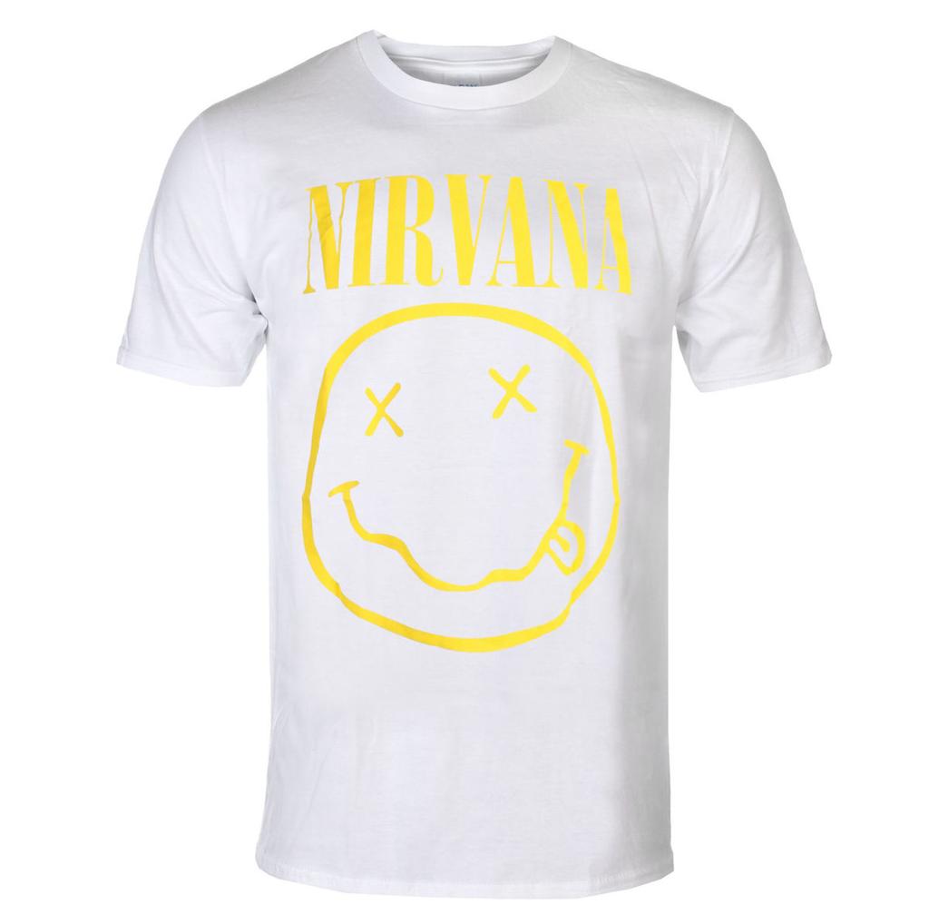 Retro Nirvana Graphic Cotton Tshirt Unisex Summer Short Sleeve Fashion Brand Tee Luxury Casual Vintage Tees