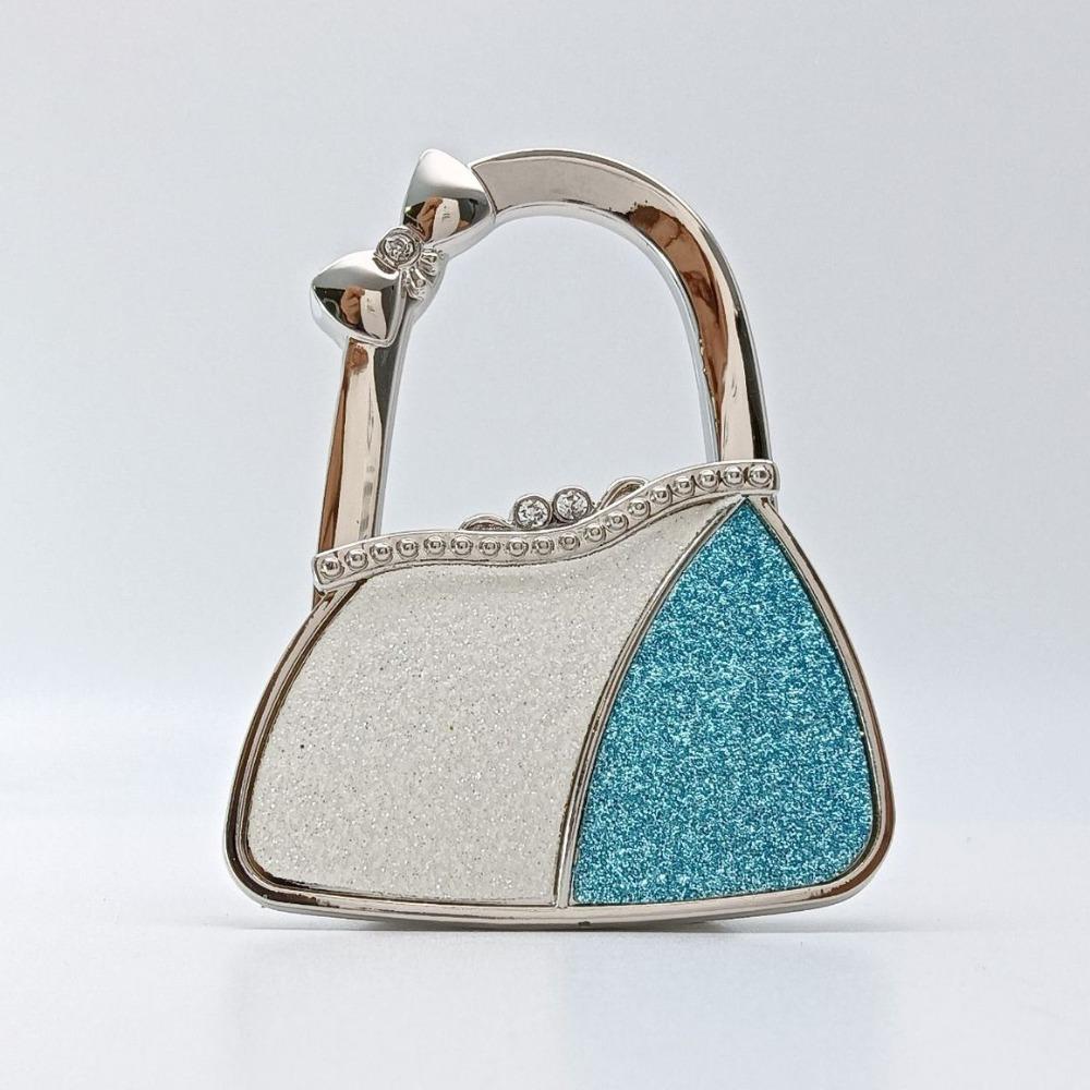 Pretty Foldable Purse Hook for Women Creative Durable Table Hanger Portable Handbag Hook for Table