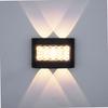 Outdoor LED Waterproof Wall Light IP65, Made of Aluminum and Plastic, Compatible with Indoor and Outdoor Sconces