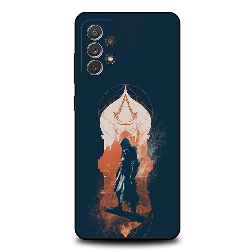 A-Assassins C-Creeds Game Phone Case For Samsung S25,S24,S21,S22,S23,S30,Ultra,S20,Plus,Fe,Lite,Note,10,9,5G Black Cover