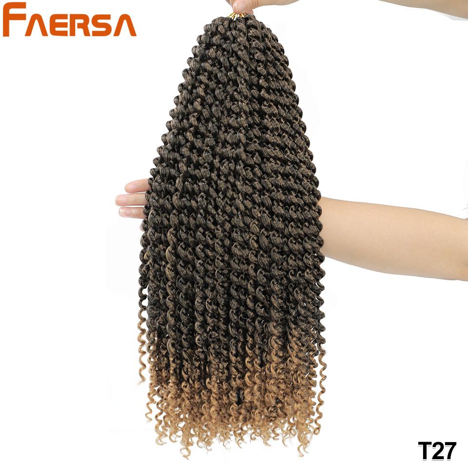 

Passion Braiding Extension Афро Синтетические локоны Passion Twist Волосы Вязание крючком 18 дюймов Наращивание для чернокожих женщин Длинные волосы омбре 18 Inch