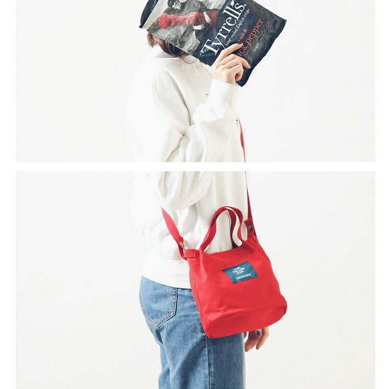 New Women's Fashion Simple Commuter Messenger Tote Canvas Bag Japanese Style Large-capacity Shoulder Bag